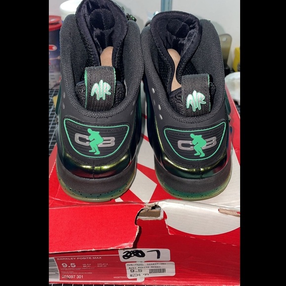 Nike Barkley Posite Max “Gamma Green” sz9.5 - Picture 7 of 8